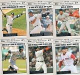 2008 Topps Year in Review Baseball Complete Mint 60 Card Insert Set. Loaded with Stars Including Daisuke Matsuzaka, Alex Rodriguez, Tim Lincecum, Josh Beckett, Todd Helton, John Smoltz, Randy Johnson, Ichiro Suzuki, Andruw Jones, Manny Ramirez, Jose Reyes, Carlos Beltran and Many Others!