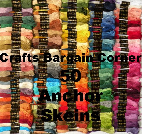 100 Anchor Embroidery Cross Stitch Threads Floss/skeins