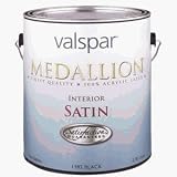 Valspar 027.0003400.007 Medallion 100% Acrylic Interior Latex Satin Wall And Trim Paint