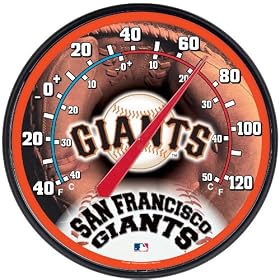 MLB San Francisco Giants Thermometer