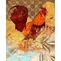 Chicken Dance I - 16 x 20"