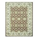 Floral Agra Rug - Red Ivory
