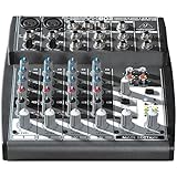 Behringer Xenyx 802 Premium 8-Input 2-Bus Mixer with Xenyx Mic Preamps and British EQs