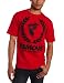 Famous Stars and Straps Men's Wreath Boh Mens Tee, Red/Black, Small