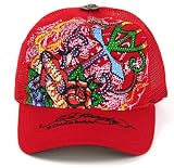Ed Hardy - Ed Hardy True Love Platinum Edition Cap - Red