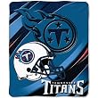 Tennessee Titans NFL Style 50x 60 Imprint Micro Raschel Blanket/Throw - NFL Football