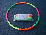 Weighted Sports Hula Hoop for Weight Loss - Wavy Hoop 2B 2 lb. Bagged - No Sponge Item