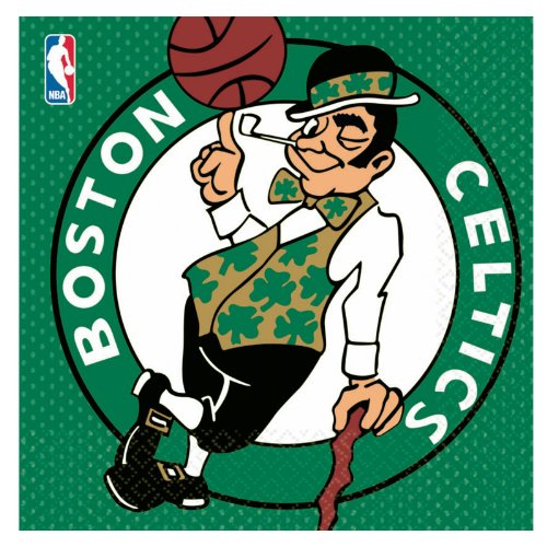 Lets Party By Amscan Boston Celtics Basketball - Lunch Napkins