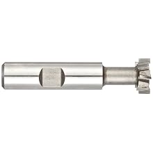 Niagara Cutter TS109 T-Slot Shank Type Cutter, High Speed Steel, Uncoated (Bright), Weldon Shank, 10 Helix Angle, 21/32" Cutter Diameter, 8 Tooth, 17/64" Width