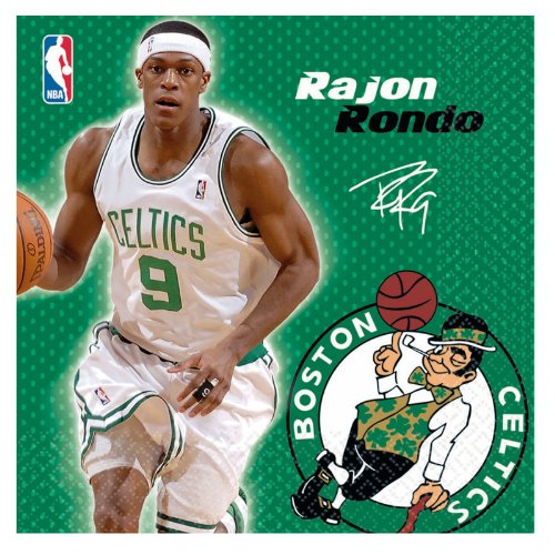 Boston Celtics Rajon Rondo Basketball - Lunch Napkins
