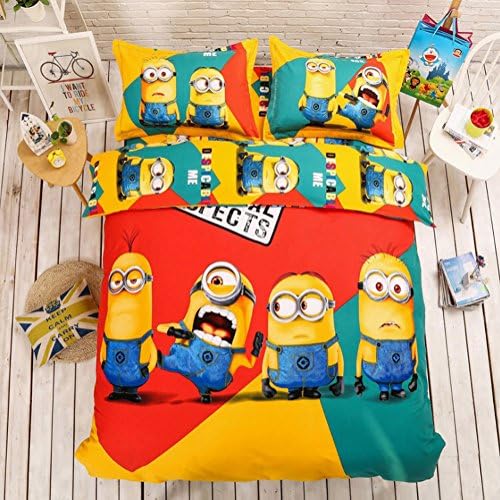 Lisa Choice 100% cotton Cartoon Baby Kid Toddler Bedspread Bedding Set (1.8Mflat sheet, color3)