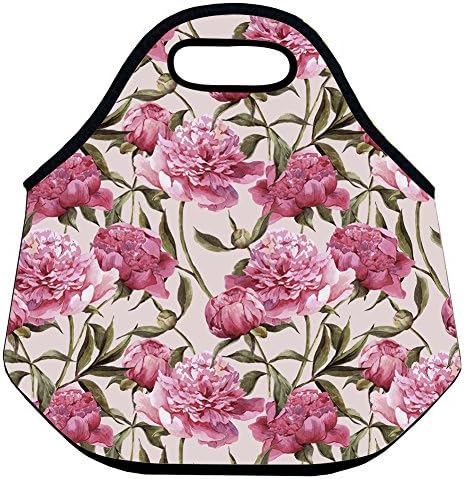Gourmet Getaway Neoprene Lunch Tote Lunch-Pattern 61