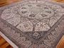 10'1 x 12'0 Cream Persian Hand Knotted Wool Nain Rug