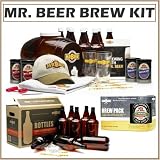 Mr. Beer Brewmasters Select Beer Bundle w/ St Patricks Irish Stout Refill Brew Pack and Deluxe Bottling System