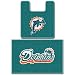 Miami Dolphins Two Piece Bath Rug Set