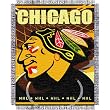 Chicago Blackhawks NHL Triple Woven Jacquard Throw (019 Series) (48x60")"