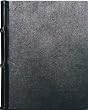 Toccata Black Leather Address Book
