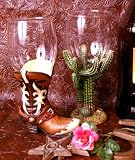 Booth and Cactus Stem Wine Glasses Set of 2