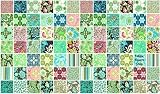 AMY BUTLER 4 DAISY CHAIN Fabric Squares Quilting Kit