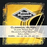 Black Diamond N68B Classical Nylon Guitar Strings - Ball end, 3 Sets