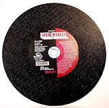 SAIT 24011 16-Inch x 3/32-Inch x 1-Inch 3700 Max RPM Type 1 IronWorker Chop Saw Wheel - 10 Pack
