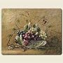 Grapevine Breeze 15 x 11.5 inch Tuscan Tempered Glass Cutting Board