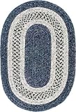 2'0 x 3'0 Colonial Mills Monroe MO56 - Dreft Blue Oval