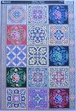 Review Kanban  / A4 Kanban decoupage sheet - toppers - Heritage squares