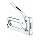 Arrow Fastener JT21CM Chrome Junior Tacker Staple Gun