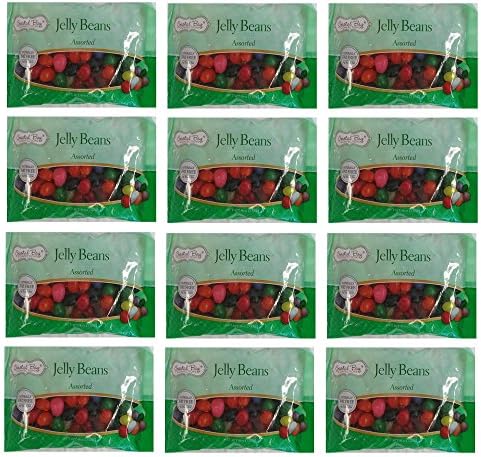Costal Bay Confections Jelly Beans Assorted: 12 Packs of 9 Oz - Dt