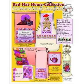 ScrapSMART - Red Hat Home - Software Collection - Jpeg and MS Word Files (DCRHHC32) by ScrapSMART