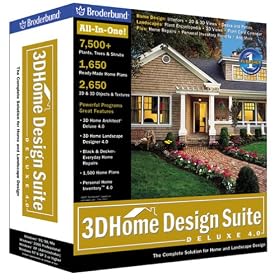 Click here to buy 3D Home Design Suite Deluxe 4.0 by Broderbund.