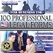 Software : 100 Legal Forms Business