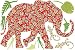Brewster Mabuza the Elephant from ZooWallogy by Wall Pops Image