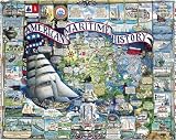 White Mountain Puzzles American Maritime History 1000 Piece Jigs...