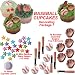 Baseball Cakes Cupcakes - Do-It-Yourself Cupcakes Decorating Pkg. 7 - 117 Pieces Total