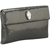 Whiting & Davis Crystal Flap Clutch