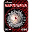 St. Louis Cardinals MLB Shatter Ball Window Decal