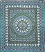 Handicrunch Hippie Tapestries Wall Hanging , Indian Mandala Tapestry Bedspread , Dorm Tapestry , Vintage Decorative Wall Hanging , Traditional Tapestries for Dorms