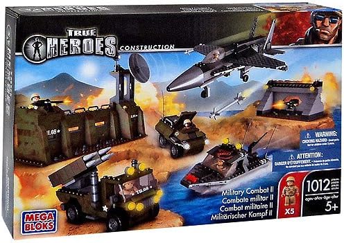 True Heroes Mega Bloks Set Military COMBAT II