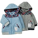 【アウトレット】La Chiave ２ＷＡＹブルゾン (80～130cm) キムラタンの子供服 チャコール 80 ( 53362x53562-154 )