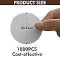 Brikinte 1000 Pcs Round Disposable Coffee Filters