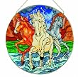 Horses Suncatcher