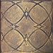 147 Faux Tin Ceiling Tile Glue up (24x24)-Antique Gold