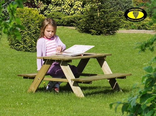 Kinderpicknicktisch / Kinder - Gartengarnitur
