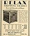 1928 Ad Relax Crate Company Shipping Dog Cages York - Original Print Ad