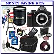 Nikon D5000 12.3 MP DX Digital SLR Camera with Nikon 18-200mm f/3.5-5.6 G ED-IF AF-S VR DX Zoom-Nikkor Lens + Extra Nikon EN-EL9 Rechargeable Lithium-Ion Battery + Two (2) Transcend 16 GB SDHC Secure Memory Cards + 3-Year Digital Camera Extended Warranty + Digital SLR Gadget Bag + .48x Wide Angle Panoramic HD Series Fisheye w/ Macro + 72mm Photo Essentials Filter Kits + Willoughbys Bonus Accessories Kit
