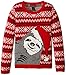 Alex Stevens Girls' Slothy Christmas Sweater