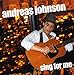 Andreas Johnson, Sing for Me, 発売中