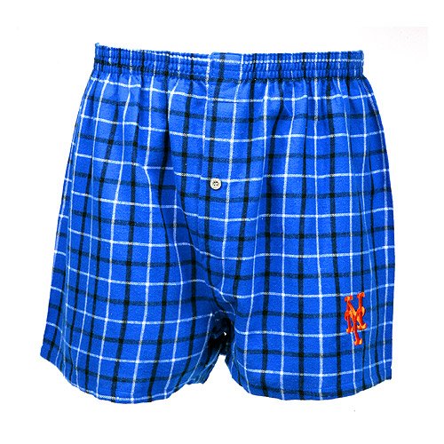 Buy New York Mets Flannel Boxer by Concepts Sport by MLB College Concepts